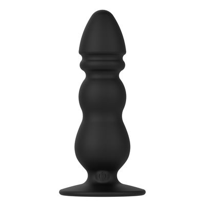 O preto 10 apressa o empacotamento discreto anal de Ring Vibrator 11.3cm do homem dos brinquedos do sexo