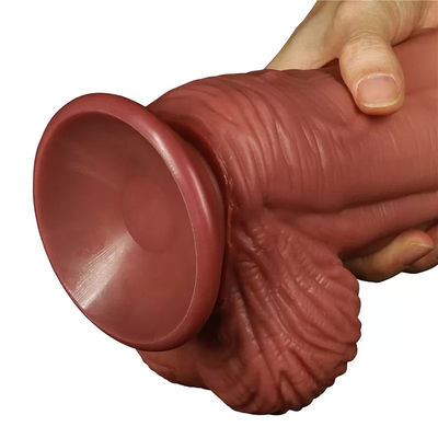 Masturbator fêmea de borracha realístico macio de Penies 24.5cm impermeável