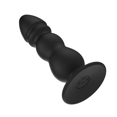 O preto 10 apressa o empacotamento discreto anal de Ring Vibrator 11.3cm do homem dos brinquedos do sexo