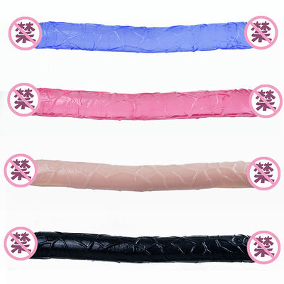 O dobro realístico impermeável dirigiu o dong 38cm flexíveis para mulheres