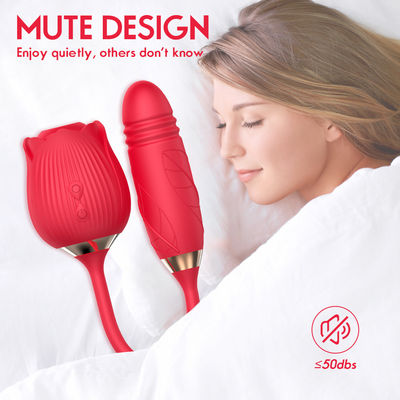 Sugando a estimulação Clitoral do bocal de Honey Sex Toys IPX7 do vibrador para o adulto