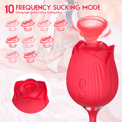 Sugando a estimulação Clitoral do bocal de Honey Sex Toys IPX7 do vibrador para o adulto