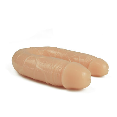 o dobro de 15in terminou o pênis macio do TPE de Honey Sex Toys Realistic Dildo