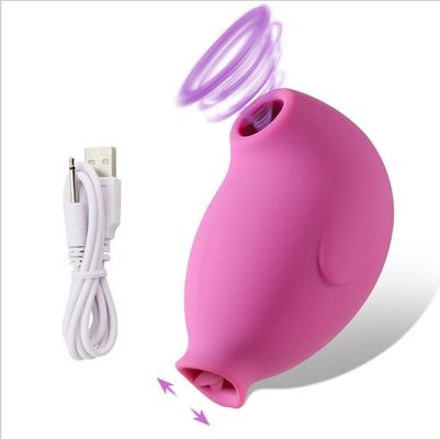 Sexo elétrico Toy Sucking Vibrator For Women da língua do modo da vibração de ROHS 10