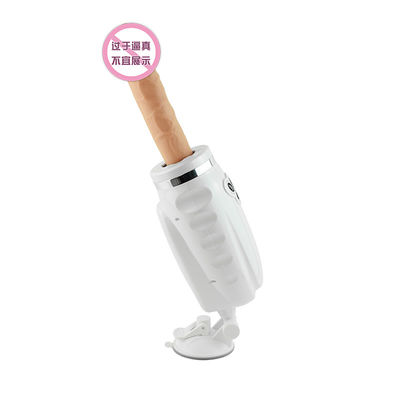 O adulto brinca o vibrador 18.7cm de vibração telescópico do aquecimento remoto sem fio da bala
