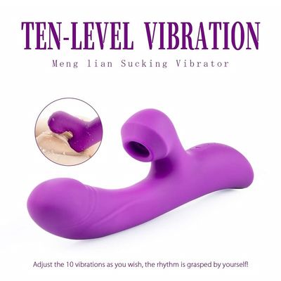 10 projeto silencioso de sugação elétrico do Massager 23.7cm do vibrador de Multifunctions da velocidade
