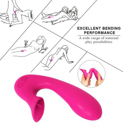 Modelos recarregáveis da vibração de Honey Sex Toys Low Noise 50dB 12 do ponto de G