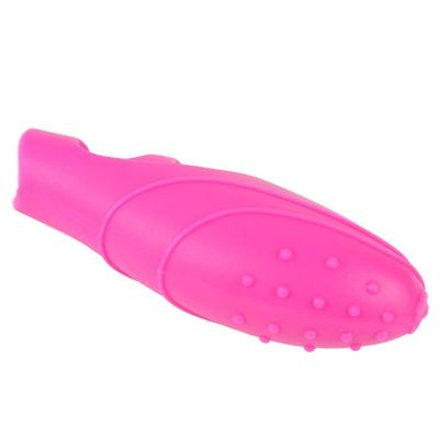 Luva 10cm do prolongamento de Mini Silicone Lady Clitoris Penis 3 modos da vibração
