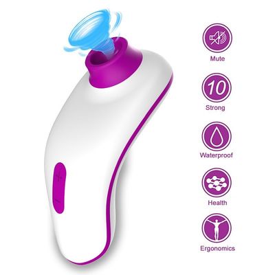 O bocal que suga Honey Sex Toys 10 apressa o Massager de sugação elétrico do silicone da categoria médica