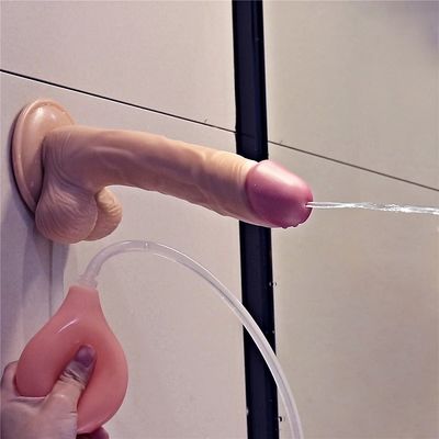 Ovo de Toy Squirting Ejaculating Dildos With do sexo do vibrador do copo 9in da sução
