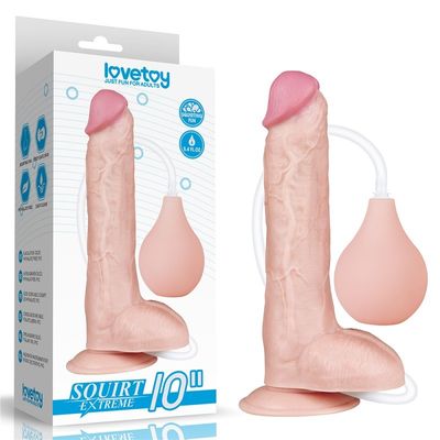 Galo realístico do silicone de Dilldo Toy Sex Penis Double Layer de 10 polegadas