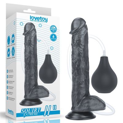 11 masturbação impermeável de ejaculação realística do vibrador da polegada 22cm
