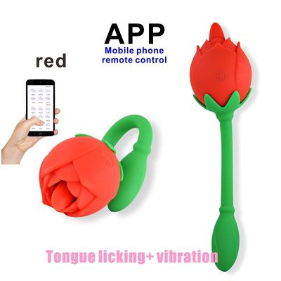 Bocal que suga o ovo de vibração de baixo nível de ruído do controle 45dB do APP do brinquedo do sexo do vibrador