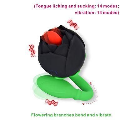 Bocal que suga o ovo de vibração de baixo nível de ruído do controle 45dB do APP do brinquedo do sexo do vibrador