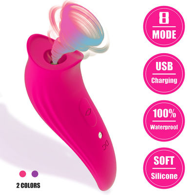 Stimulator poderoso 12.5cm do vácuo do otário de Rose Adult Sex Vibrators Nipple Clit