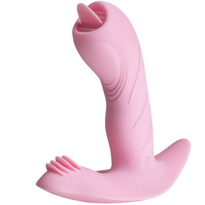 Sexo Clitoral Toy Telescopic Swing Heating do vibrador do Stimulator do coelho