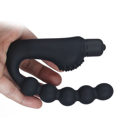Controle sem fio 11cm da tomada anal em forma de u de 10 frequências impermeável