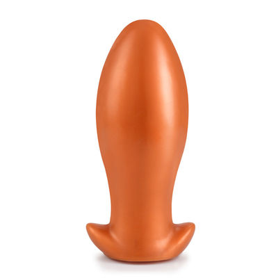 ODM impermeável do OEM do silicone preto das ondinhas de Dick Anal Sex Toys Anal do ouro