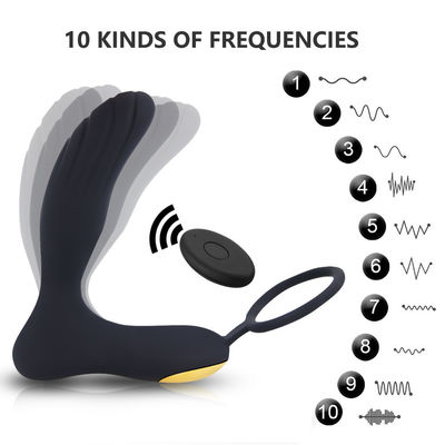 Os homens que do vibrador do testículo o sexo brinca homens de aquecimento de controle remoto armam o anel 4cm