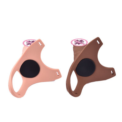Correia oca ajustável na luva amigável do pênis da pele flexível do dong 26cm