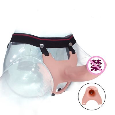 Correia oca ajustável na luva amigável do pênis da pele flexível do dong 26cm