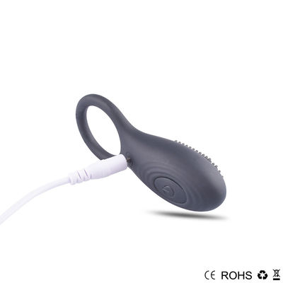 Frequência 50DB de Ring Vibrator 13 do pênis dos brinquedos do sexo dos homens dos adultos do silicone de baixo nível de ruído