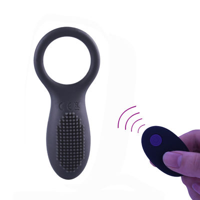 Frequência 50DB de Ring Vibrator 13 do pênis dos brinquedos do sexo dos homens dos adultos do silicone de baixo nível de ruído