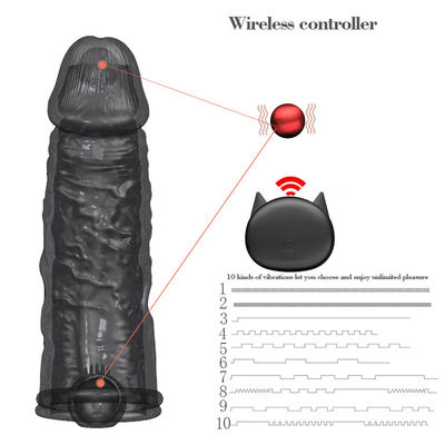 Correia real ultra macia da sensação invasor impermeável do vibrador 14cm em não