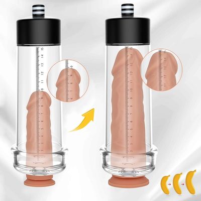 Elétrico amplie homens que do pênis o sexo brinca a exposição USB 15cm recarregável do LCD