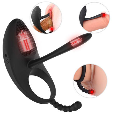 estimulação anal Dick Penis Ring Sex Toy de 8.5cm para pares dos homens