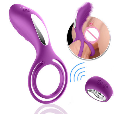 Vibrador masculino ROHS de Ring Sex Toy Love Ring do pênis da ejaculação do atraso