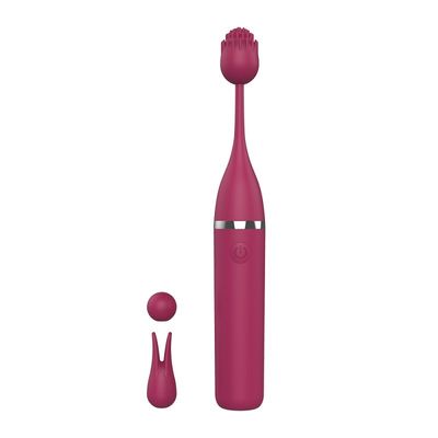 O sexo das mulheres da massagem do bocal brinca o vibrador IPX6 do ponto de G impermeável