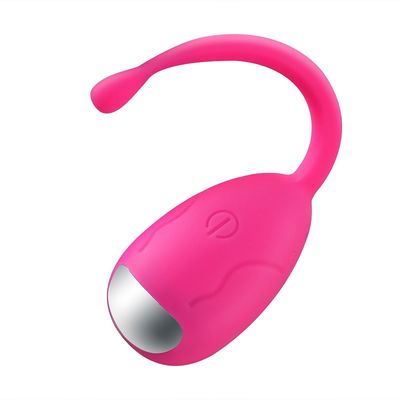 Rádio IPX7 de controle remoto do vibrador do ovo da bala do silicone do OEM impermeável