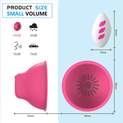 O sexo das mulheres do Massager da bomba de peito brinca 12 modos ROHS certificados
