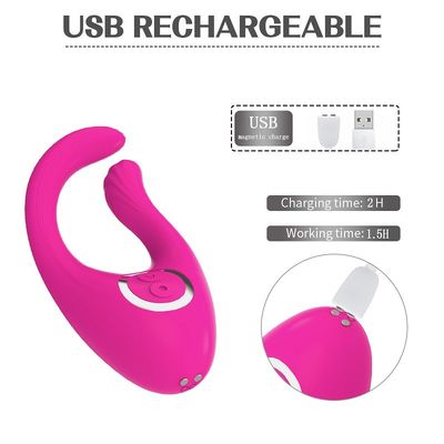Tipo de controle remoto frequência IPX7 do ovo U do rádio do CE do vibrador 9