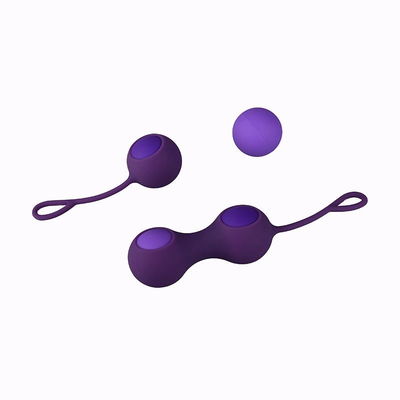 Vagina impermeável de 3PCS Kegel que aperta o carregamento magnético das bolas