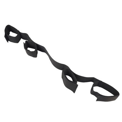 Escravo de nylon Handcuffs do tornozelo do pé da sujeição da fetiche do sexo dos jogos BDSM da manutenção programada 57cm
