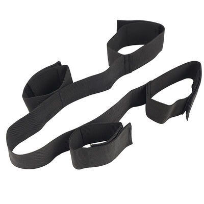 Escravo de nylon Handcuffs do tornozelo do pé da sujeição da fetiche do sexo dos jogos BDSM da manutenção programada 57cm