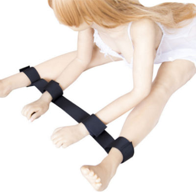 Escravo de nylon Handcuffs do tornozelo do pé da sujeição da fetiche do sexo dos jogos BDSM da manutenção programada 57cm