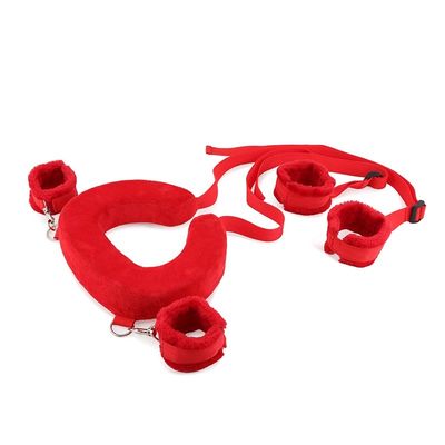 Algemas de nylon confortáveis da correia de Bdsm dos punhos do tornozelo 385G e da mão