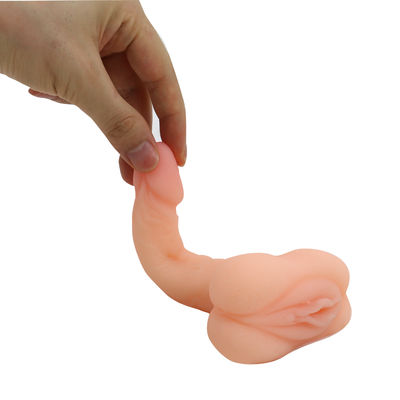 Copo automático realístico 20cm do Masturbator do vibrador grande realístico do TPE