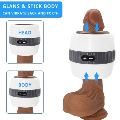 Modos impermeáveis da vibração do vibrador 12 de Masterbation do homem de Blowjob do sexo IPX7