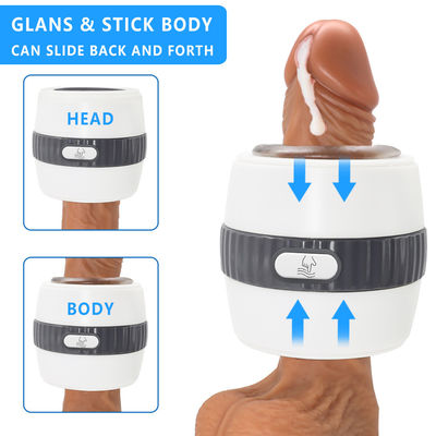 A masturbação masculina de 12 frequências brinca o vibrador ultra macio da língua de 95mm