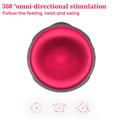Aquecer-se sugando a masturbação masculina realística brinca 22cm que USB recarrega