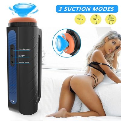 O sexo da masturbação da sução da velocidade do ABS 7 de ROHS brinca impermeável para homens