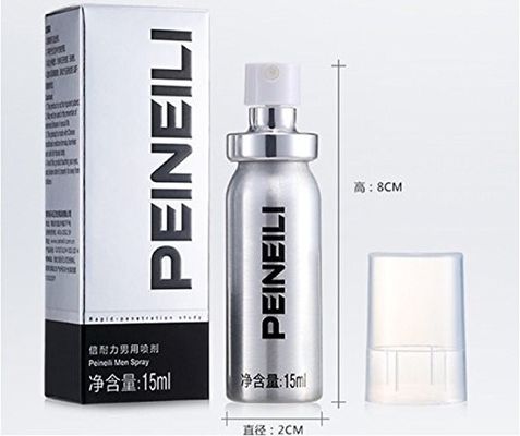 Pulverizador erval do atraso da ejaculação do creme do pulverizador do realce do sexo 15ml para homens