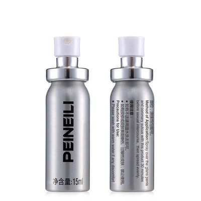 Pulverizador erval do atraso da ejaculação do creme do pulverizador do realce do sexo 15ml para homens