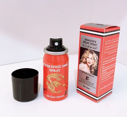 Pulverizador de dessensibilização 45ml do homem super longo do pulverizador de Dooz 34000 do tempo do sexo
