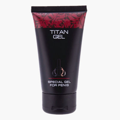 O realce do sexo do pênis do gel do titã pulveriza a ejaculação prematura de creme 50g