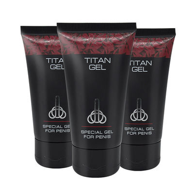 O realce do sexo do pênis do gel do titã pulveriza a ejaculação prematura de creme 50g